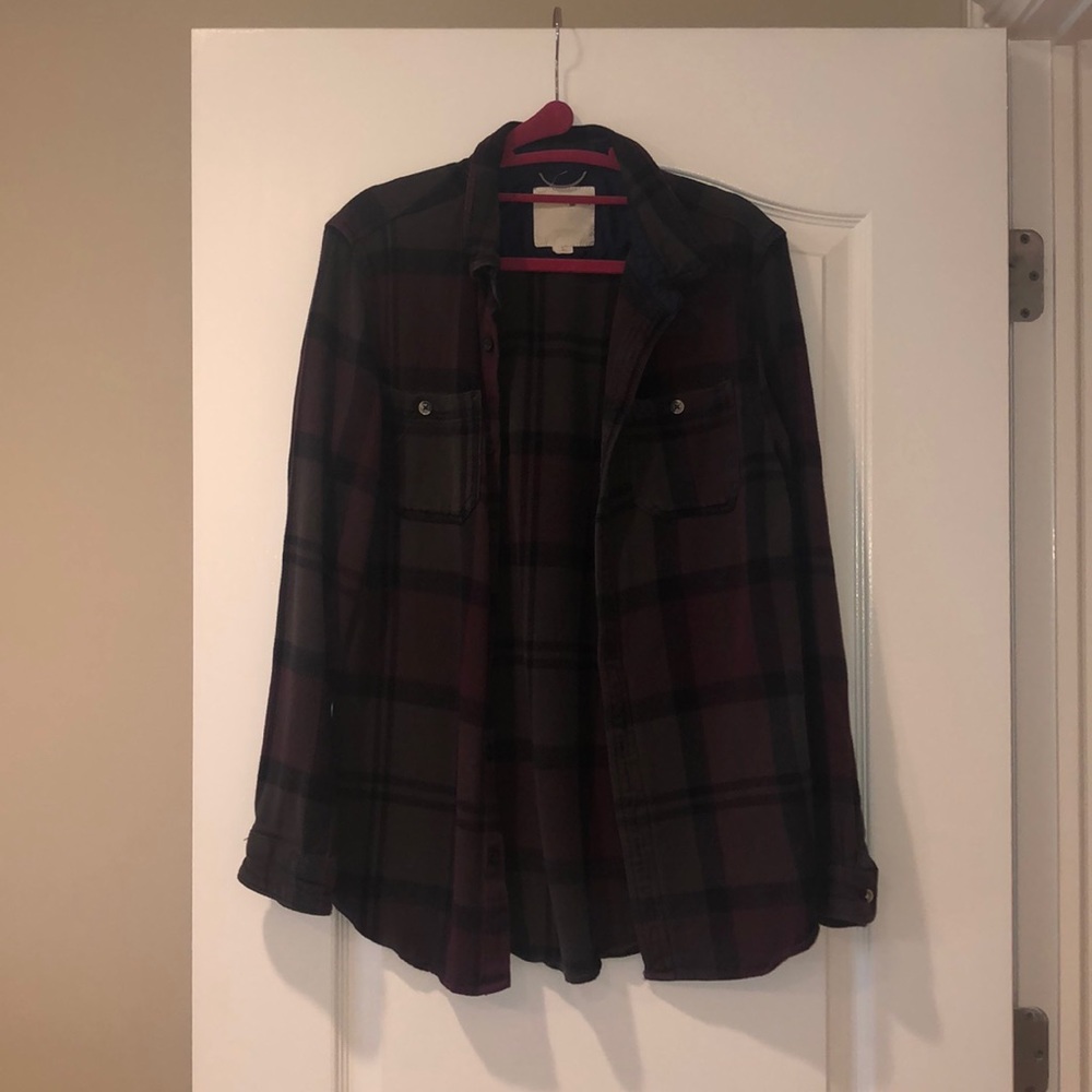purple flannel
